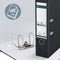 Leitz 180° Kunststof Ordner - 90% gerecycled karton - 30% pre-consumer gerecycled plastic - Rugbreedte van 82 mm - A4 - Zwart