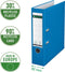 Leitz 180° Ordner Kunststof - 90% gerecycled karton - 30% pre-consumer gerecycled plastic - Rugbreedte van 82 mm - A4 - Lichtblauw