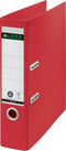 Leitz 180° Recycle Ordner A4 - Rugbreedte van 80mm - 100% Gerecycled Karton - Rood