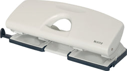 Leitz 4-Gaats Perforator - 25 Vel - Voor Mappen En Ringbanden - Grijs