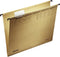 Leitz Alpha® Hangmap met korte zijde open - 25 stuks - Natuurbruin