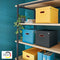 Leitz Click & Store Grote Opbergdoos - 80% Gerecycled Karton - 32 x 31 x 36 Cm (BxHxD) - Opvouwbare Opbergdoos met Deksel - Warm Geel