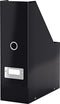 Leitz Click & Store WOW Tijdschriftencassette - Lectuurbak - 77% - Gerecycled Karton - 10.3 x 33 x 25.3 Cm (BxHxD) - Zwart