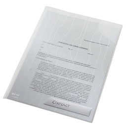 Leitz - Combifile leitz harde rug a4 pp transparant | 6 stuks