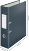 Leitz Cosy 180° Ordner A4 - Rugbreedte van 80mm - Fluweelgrijs