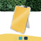 Leitz Cosy Beschrijfbare Glassboard Voor Bureau - Clipboard a4 Formaat - Glazen Memobord Inclusief Inclusief Pennenhouder En Minimarker Met Wisser - Warm Geel