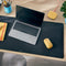 Leitz Cosy Bureau Onderlegger - Antislipmat - 80 x 40 cm - Compatibel met Laser- en Optische Muizen - Fluweel Grijs