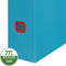 Leitz Cosy Click & Store Duurzame Tijdschriftenhouder voor A4 Documenten - 77% Gerecycled Karton - 10.3 x 33 x 25.3 Cm (BxHxD) - Sereen Blauw