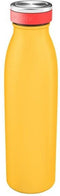 Leitz Cosy Dubbelwandige Geïsoleerde Waterfles, 500 ml - BPA-Vrij - Vaatwasserbestendig - Ideaal voor Thuiskantoor/Thuiswerken - Warm Geel