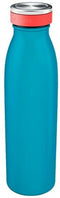 Leitz Cosy Dubbelwandige Geïsoleerde Waterfles, 500 ml - BPA-Vrij - Vaatwasserbestendig - Ideaal voor Thuiskantoor/Thuiswerken - Sereen Blauw