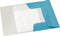 Leitz Cosy Kartonnen 3-Klepsmap - Mappen Voor Documenten a4 - Elastomap - Ideaal voor Thuiskantoor/Thuiswerken - Sereen Blauw