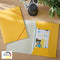 Leitz Cosy Kartonnen 3-Klepsmap - Mappen Voor Documenten a4 - Elastomap - Ideaal voor Thuiskantoor/Thuiswerken - Warm Geel