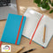 Leitz Cosy Notitieboek A5 Soft Touch Gelijnd - Notitieboek Hard Cover - Ideaal voor Thuiskantoor/Thuiswerken - Sereen Blauw
