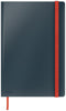Leitz Cosy Notitieboek B5 Soft Touch Gelijnd - Notitieboek Hard Cover - Fluweel Grijs - Ideaal Voor Thuiswerken/Thuiskantoor