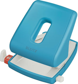 Leitz Cosy Perforator 2-Gaats - Perforeert Tot 30 Vel - Ideaal voor Thuiskantoor/Thuiswerken - Sereen Blauw