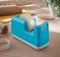 Leitz Cosy Plakbandhouder - Plakband Dispenser Inclusief Plakband - Ideaal voor Thuiskantoor/Thuiswerken - Sereen Blauw