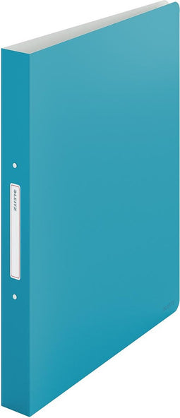 Leitz Cosy PP Ringband 2 Rings A4 - Rugbreedte Van 32mm - Ideaal voor Thuiskantoor/Thuiswerken - Sereen Blauw