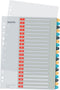 Leitz Cosy Printbare PP Tabbladen - 1-20 Numerieke Tabbladen - Tabbladen a4 - Tabbladen Voor Ordners