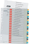 Leitz Cosy Printbare PP Tabbladen - 1-20 Numerieke Tabbladen - Tabbladen a4 - Tabbladen Voor Ordners