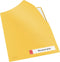Leitz Cosy Privacy 3x Insteekmappen - Mappen Voor Privacygevoelige Documenten a4 - Ideaal voor Thuiskantoor/Thuiswerken - Warm Geel