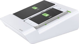 Leitz Duocharger, USB oplaadstation voor 2 smartphones, wit