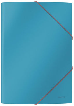 Leitz - Elastomap leitz wow a4 3-kleppen karton blauw | 2880 stuks