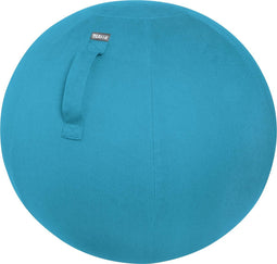 Leitz Ergo Cosy Actieve Ergonomische Zitbal - Inclusief Handpomp - Ideaal voor Thuiskantoor - Sereen Blauw