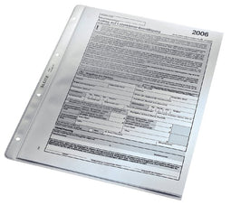 Leitz - Showtas leitz 4-gaats 0.12mm pp glashelder