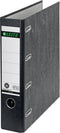 Leitz Giro-bank Ordner A4 Gewolkt - met Dubbele Mechaniek - Rugbreedte van 75mm - 100% Gerecycled Karton - Zwart