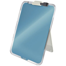 Leitz - Glas desktop flipover leitz cosy blauw | 4 stuks