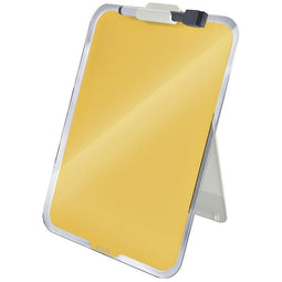 Leitz - Glas desktop flipover leitz cosy geel | 4 stuks