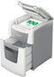 Leitz IQ Autofeed 100 Stille Papierversnipperaar P-5 Micro voor Thuiskantoor/Thuiswerkplek - Invoer tot 100 A4 Vellen - Wit