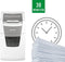 Leitz IQ Autofeed 150 Stille Papierversnipperaar P-4 Snipper voor Thuiswerken/Thuiswerkplek - Invoer tot 150 A4 Vellen - Wit