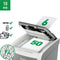 Leitz IQ Autofeed 50X - Automatische Papierversnipperaar - P4 Cross-Cut - Papierinvoer Tot 50 Vel - Wit