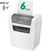Leitz IQ Home Papierversnipperaar - Ideaal voor Thuiskantoor - P4 - Tot 6 vel - Wit