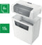 Leitz IQ Home Papierversnipperaar - Ideaal voor Thuiskantoor - P4 - Tot 6 vel - Wit
