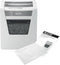 Leitz IQ Office Papierversnipperaar P-5 Micro voor Kantoor en Thuiskantoor - Invoer tot 10 Vellen - Wit