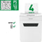 Leitz IQ Protect Premium 4M Ultrastille Papierversnipperaar P-5 Micro Voor Thuis - Invoer tot 4 Vellen - Wit