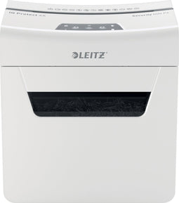 Leitz IQ Protect Premium 6X Stille Papierversnipperaar P-4 Snippers Voor Thuis/Thuiswerkplek - Invoer tot 6 Vellen - Wit