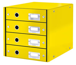 Leitz - Ladenbox leitz wow click store 4 laden gl | 3 stuks