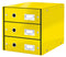 Leitz - Ladenbox leitz wow click store 3 laden geel | 3 stuks