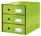Leitz - Ladenbox leitz wow click store 3 laden groen | 3 stuks