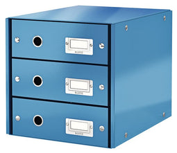 Leitz - Ladenbox leitz wow click store 3 laden bl | 3 stuks