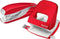 Leitz NeLeitz NeXXt WOW Perforator - 2-Gaats - Perforeert tot 30 Vel - Ideaal Voor Thuiskantoor/Thuiswerkplek - Rood