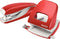 Leitz NeXXt Metalen Bureau Perforator - Perforeert Tot 30 Vel - Voor Mappen En Ringbanden - Rood