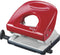 Leitz NeXXt Metalen Bureau Perforator - Perforeert Tot 30 Vel - Voor Mappen En Ringbanden - Rood