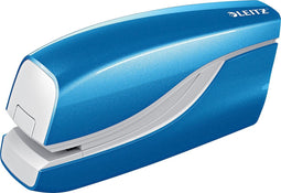 Leitz NeXXt WOW Elektrische Nietmachine voor Contactloos Nieten - Op Batterijen - Niet tot 10 Vel - Blauw