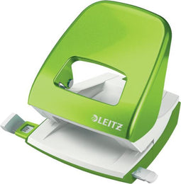 Leitz NeXXt WOW Perforator - 2-Gaats - Perforeert tot 30 Vel - Ideaal Voor Thuiskantoor/Thuiswerkplek - Groen