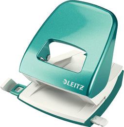 Leitz NeXXt WOW Perforator - 2-Gaats - Perforeert tot 30 Vel - Ijsblauw Metallic