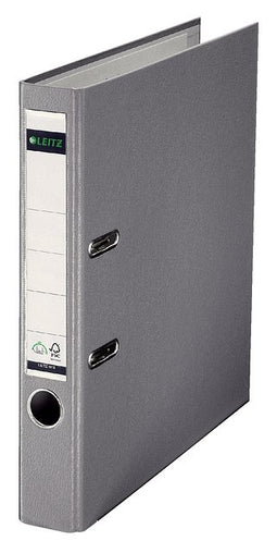 Leitz - Ordner leitz a4 50mm pp grijs | 20 stuks